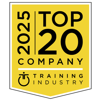 2025 Training Industry Top 20 Assessment and Evaluation Companies Award (1)