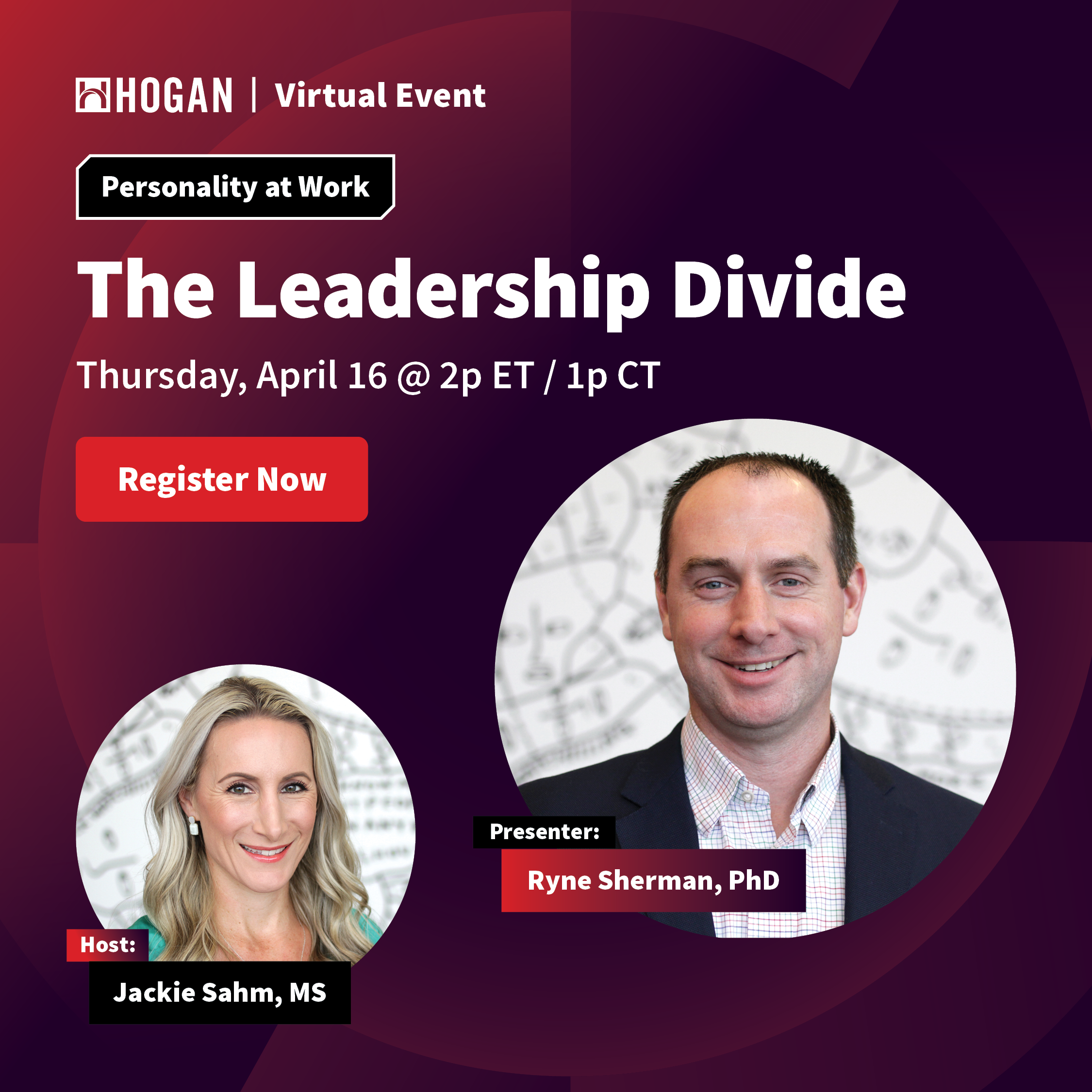 20260306_Personality at Work The Leadership Divide_Webinar Wallpaper_Social_Register Now